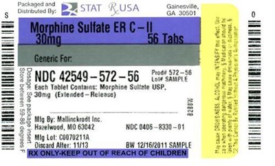 Morphine Sulf Er C-ii 30 mg Image (Morphine Sulf Er C Ii 30 mg  42549)